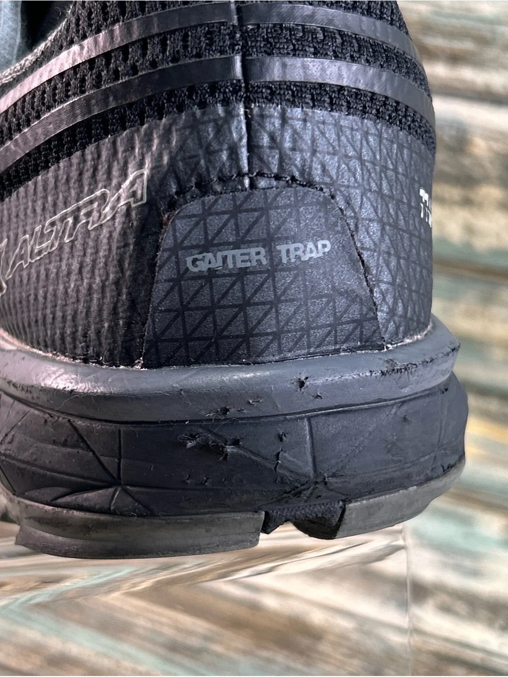 Altra Timp 2 Running Shoes Mens 11 Black Gray Mesh Gym Jogging Workout Sneakers